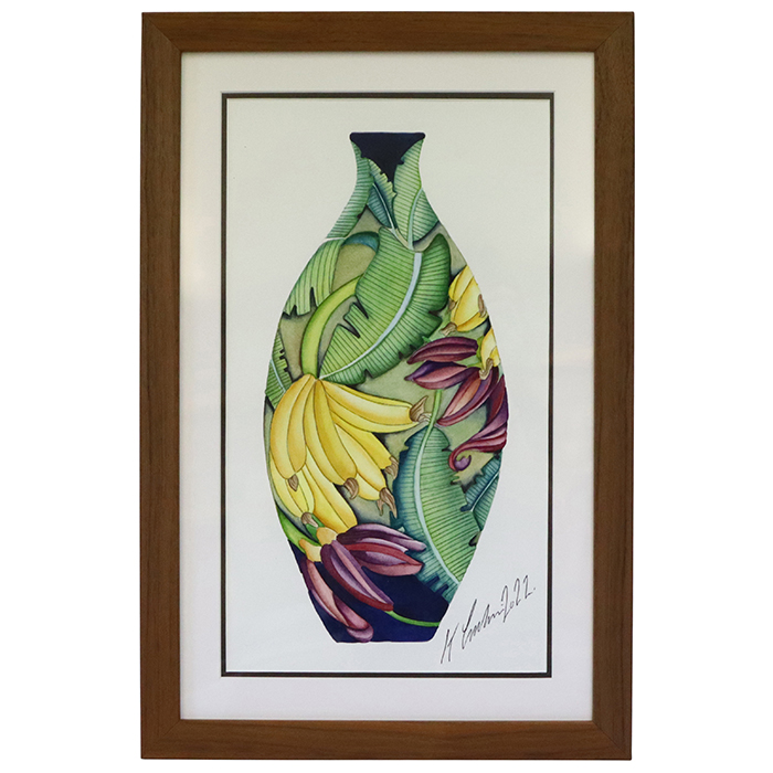 Tropicana - Vase + Watercolour